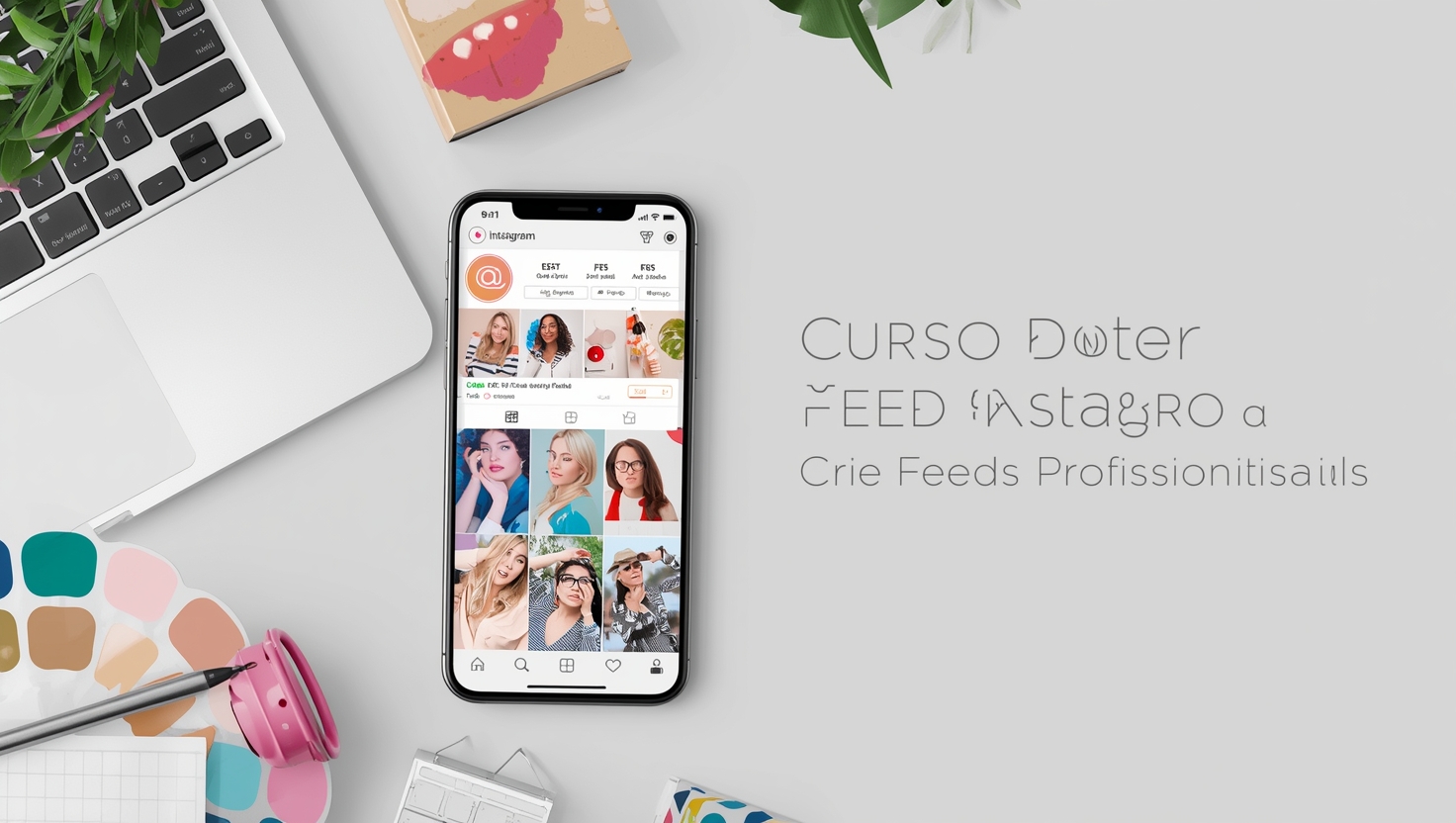 Home 3 Curso Designer Feed Instagram — Aprenda a criar feeds profissionais