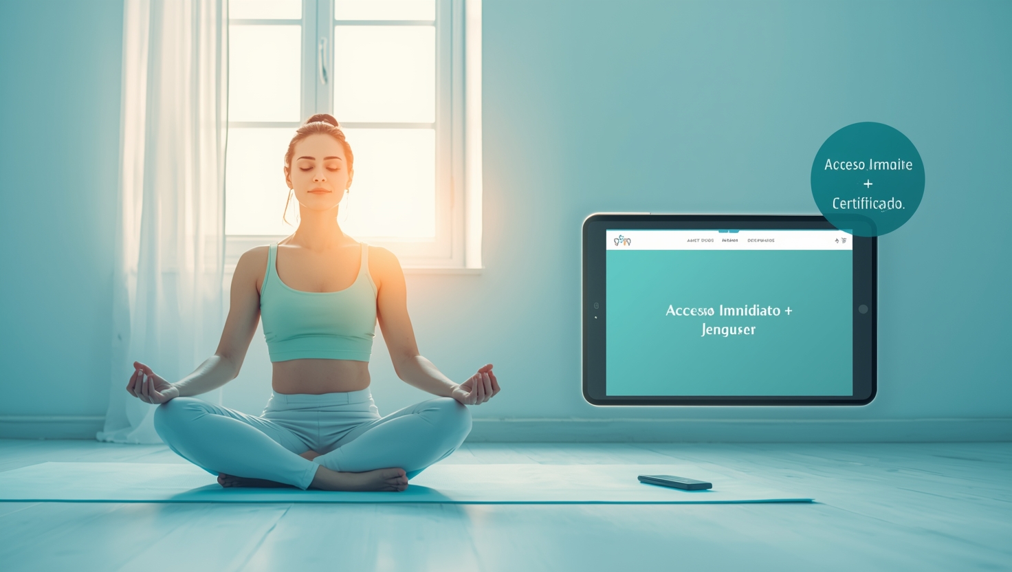 Home 1 Curso de Meditação Alfa — Equilíbrio e Foco